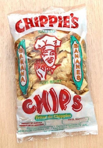 Lrg chippies banana chips 140g Pk of 3 